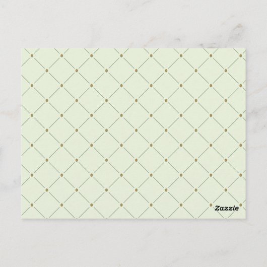 QRコードエレガントを使用した環境に配慮したビジネスサンキューカード ポストカード (裏面)