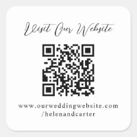 QRコードオンライン結婚のウェブサイト