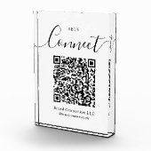 QRコードカスタム企業名を接続する フォトブロック (右)