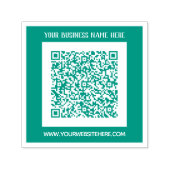 QRコードカスタム情報名Webサイトの自動手書きスタンプ セルフインキングスタンプ (デザイン)