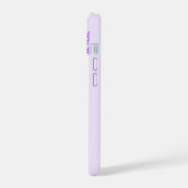 QRコードカスタム文字お使いのiPhoneパーソナライズされたケース iPhone 15ケース (左側面)