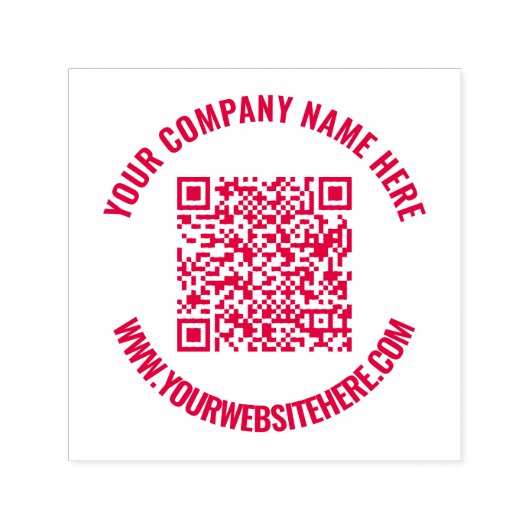 QRコードカスタム文字パーソナライズされた自己インク入力スタンプ セルフインキングスタンプ (デザイン)