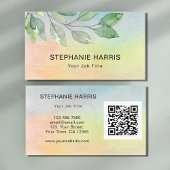 QRコードカラフル名刺 名刺