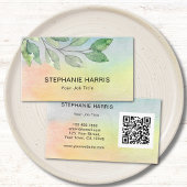 QRコードカラフル名刺 名刺