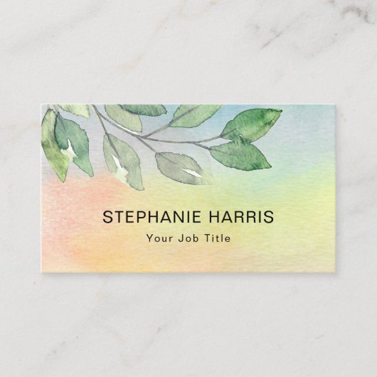 QRコードカラフル名刺 名刺 (正面)