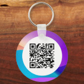 QRコードキーホルダー キーホルダー (正面)
