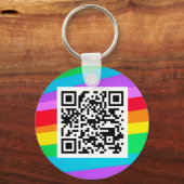 QRコードキーホルダー キーホルダー (正面)