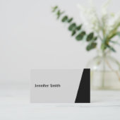 Qrコードクラスグレーモダンアーティスト 名刺 (スタンド正面)