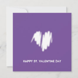 QRコードクリーンモノクロモダンクラスビー カード