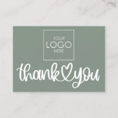 QRコードクーポンを挿入 名刺 (裏面)