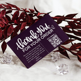 QRコードクーポンを挿入 名刺