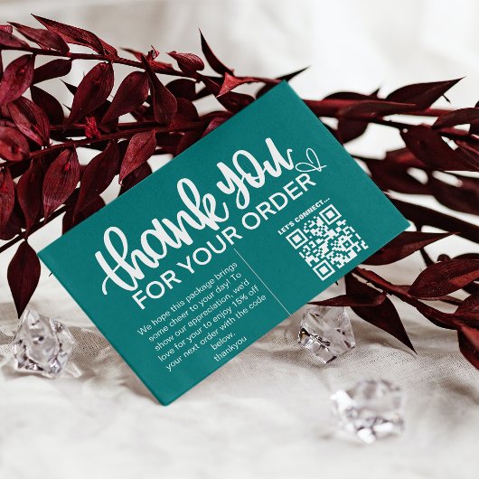 QRコードクーポンを挿入 名刺