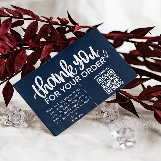 QRコードクーポンを挿入 名刺