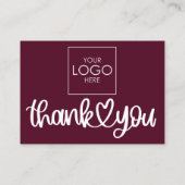 QRコードクーポンを挿入 名刺 (裏面)