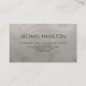 QRコードグレーきらめく名刺 名刺 (裏面)