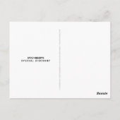 QRコードグレービジネスマーケティングカッコいい広告ズ ポストカード (裏面)