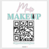 QRコードサロン名車デカール シール (シート)