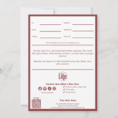 QRコードサービス注1月のギフト証明書 (裏面)