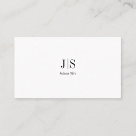 QRコードシンプルモダンミニマル白Instagram 名刺