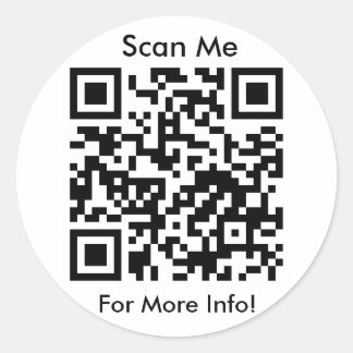 QRコードシール ラウンドシール