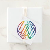 QRコードジェネレータおよびビジネスロゴモダンミニマル フェイバータグ (インサイチュ)