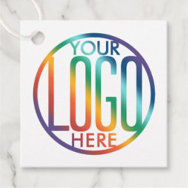 QRコードジェネレータおよびビジネスロゴモダンミニマル フェイバータグ