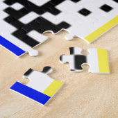 QRコードジグソーパズル驚きのメッセージギフト ジグソーパズル (側面)