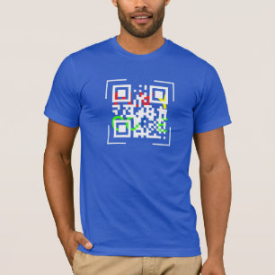 QRコードジャージー短袖Tシャツ Tシャツ
