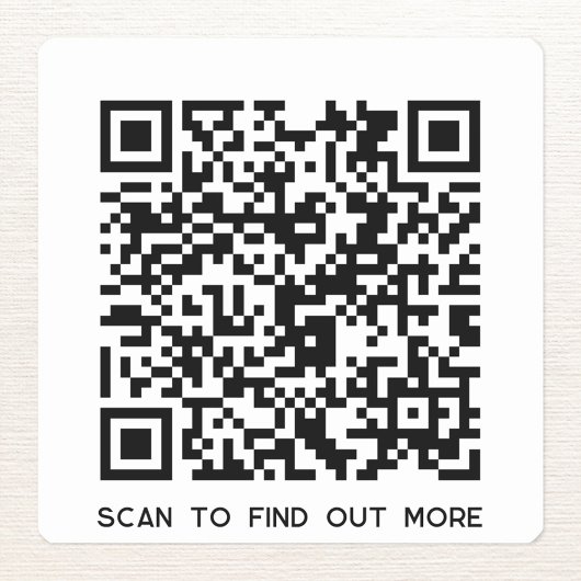 QRコードスキャンによる詳細の確認 スクエアシール