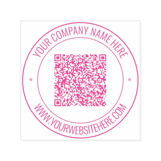 QRコードスキャンカスタム文字の自己手書きスタンプ セルフインキングスタンプ (デザイン)