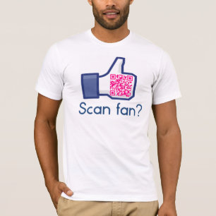 QRコードスキャンファンのティー Tシャツ