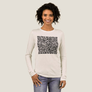 QRコードスキャン情パーソナライズされた報 トライブレンドTシャツ