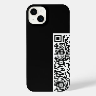 QRコードスキャン情報とカスタム色 iPhone 14 PLUSケース