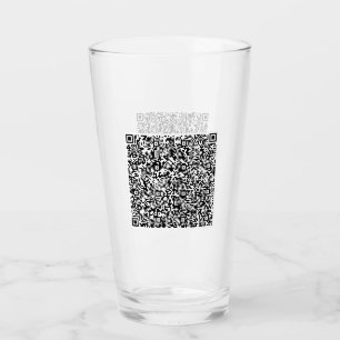 QRコードスキャン情報ガラスパーソナライズされたギフト タンブラーグラス
