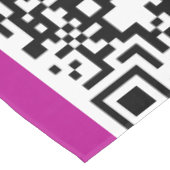 QRコードスキャン情報プロモーションビジネステーブルクロス テーブルクロス (アングル)