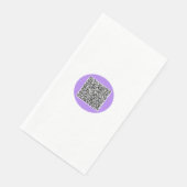 QRコードスキャン情報紙ゲストタオルカスタムの色 (コーナー)