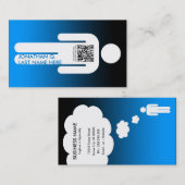 qrコードスティック図 名刺 (正面/裏面)