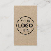 QRコードソーシャルメディアのロゴ 名刺 (裏面)