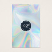 QRコードソーシャルメディア会社ウェブサイトホログラフィー (裏面)