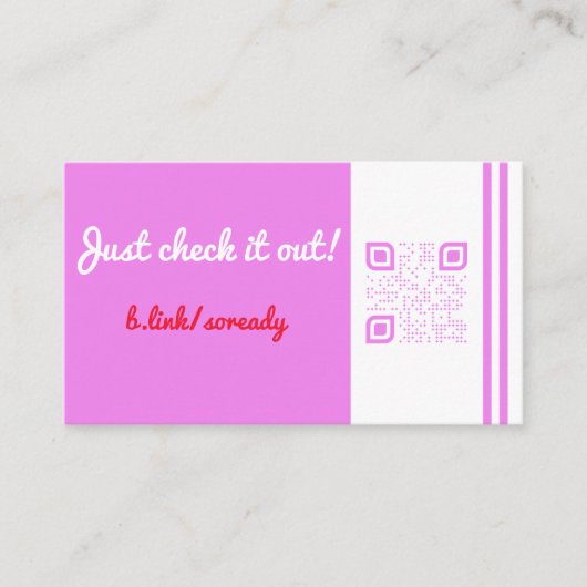 QRコードチラシ- DL-Esqueサイズ 割引カード (正面)