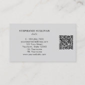 QRコードツリーオブライフダラ 名刺 (裏面)