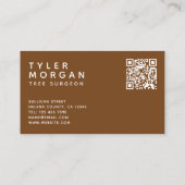 QRコードツリー外科医 名刺 (裏面)