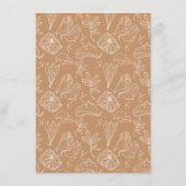 QRコードテラコッタ結婚フローラ詳細 エンクロージャーカード (裏面)