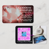 QRコードテンプレート名刺 名刺 (正面/裏面)