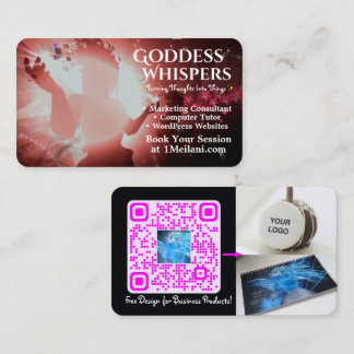 QRコードテンプレート名刺 名刺