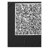 QRコードテーブルクロスによるビジネスのプロモーション テーブルクロス (正面)