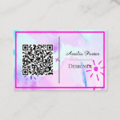 QRコードデザイナースクリプト名刺 名刺 (正面)