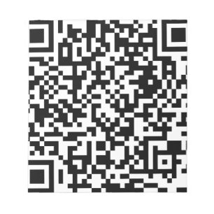 QRコードデザイン ノートパッド