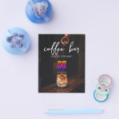 QRコードデジタルメニュー チラシ (シングル)