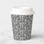 QRコードパターンの追加ユニークギークプロモーション 紙コップ (右)